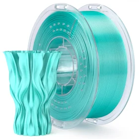 FILAMENTO ELEGOO SILK PLA  -1.75mm-1KG- VERDE MENTA