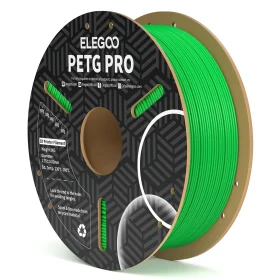 FILAMENTO ELEGOO PETG PRO  -1.75mm-1KG- VERDE