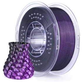 FILAMENTO ELEGOO SILK PLA  -1.75mm-1KG- NEGRO VIOLETA