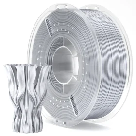 FILAMENTO ELEGOO SILK PLA  -1.75mm-1KG- PLATA