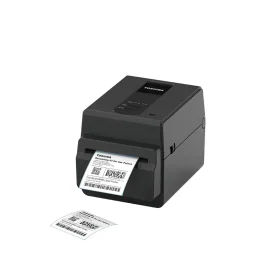 4" 203 DPI THERMAL TRANSFER BARCODE WITH USB + LAN I/F, LED PANEL, BLACK BASE MODEL