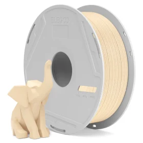 FILAMENTO ELEGOO PLA  -1.75mm-1KG - BEIGE (BOBINA PLASTICA)