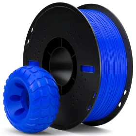 FILAMENTO ELEGOO TPU 95A 1KG Azul 1.75mm (BOBINA PALSTICA)